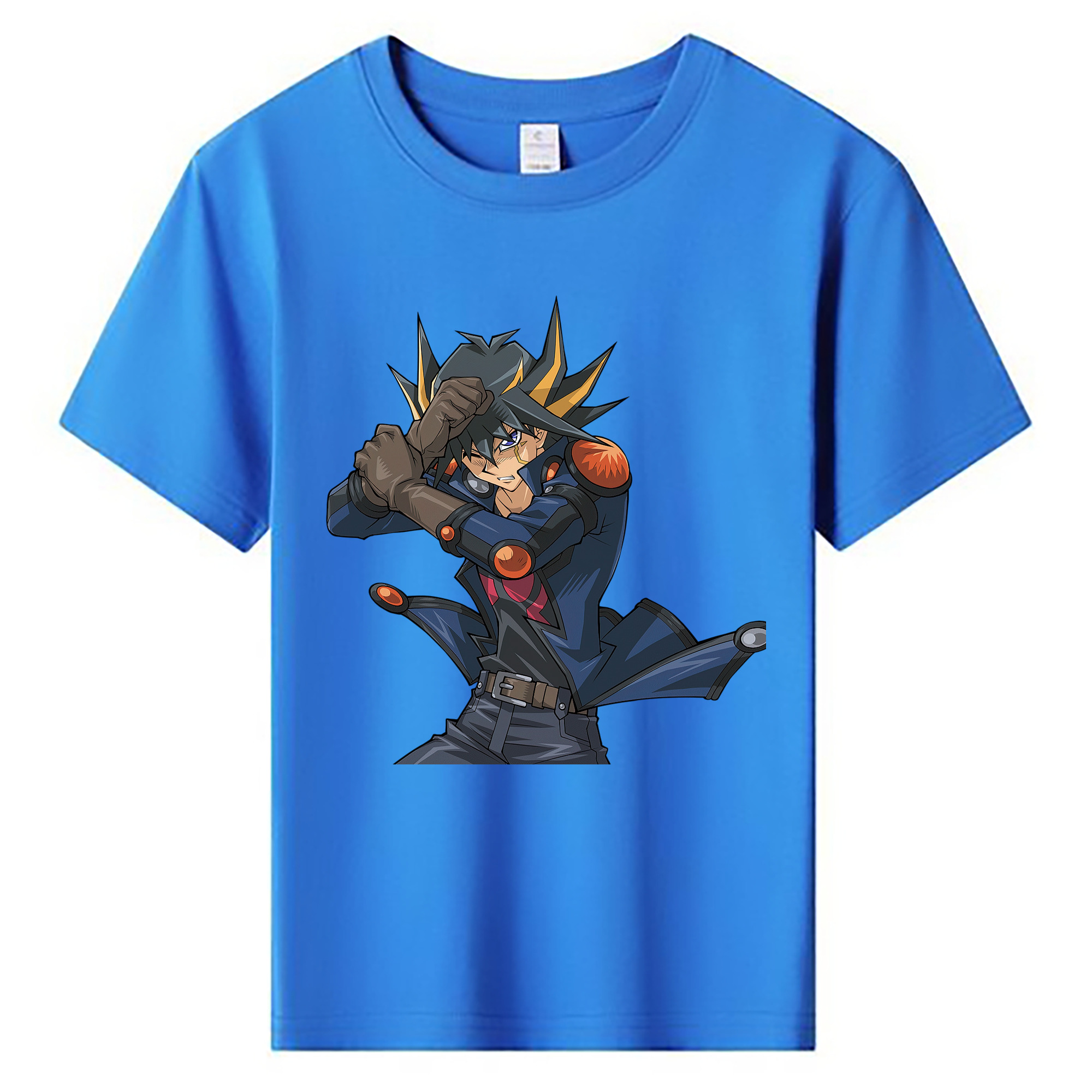 （画像用） 遊☆戯☆王 Yu-Gi-Oh! 綿100％キッズTシャツ（フロントプリント）